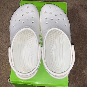 White Crocs